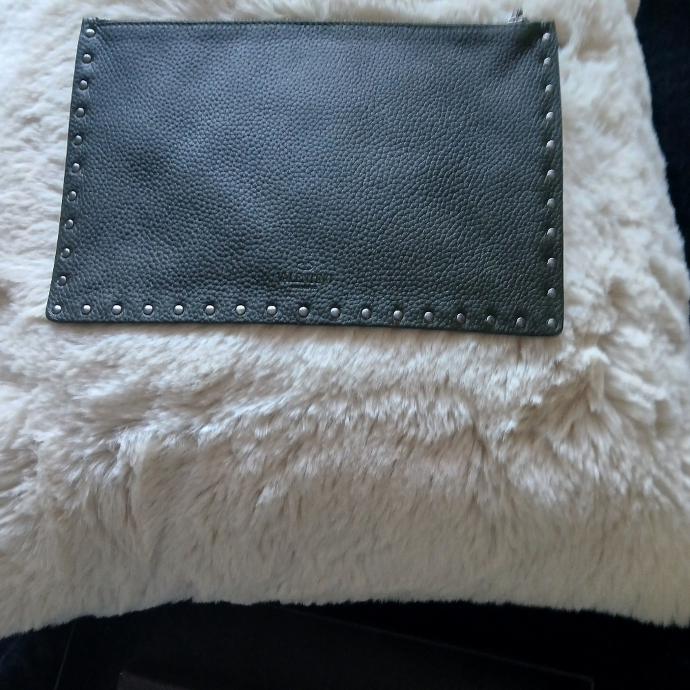 Valentino Black Rockstud Clutch - Picture 2 of 3